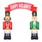 Airflowz™ 8ft. Inflatable Nutcrackers Archway
